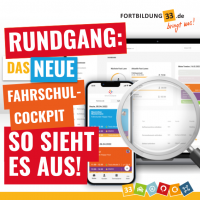 Komm mit auf einen Spaziergang durch Fahrschulcockpit Artemis!