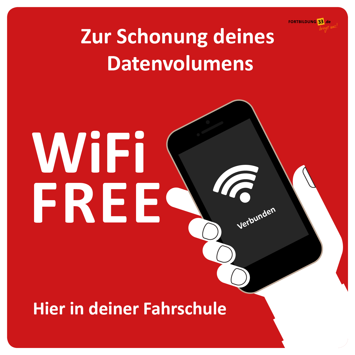 WiFi free Aufkleber 72 dpi