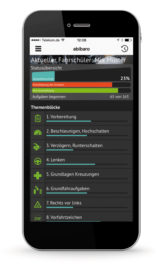 abibaro App Themenblöcke 1